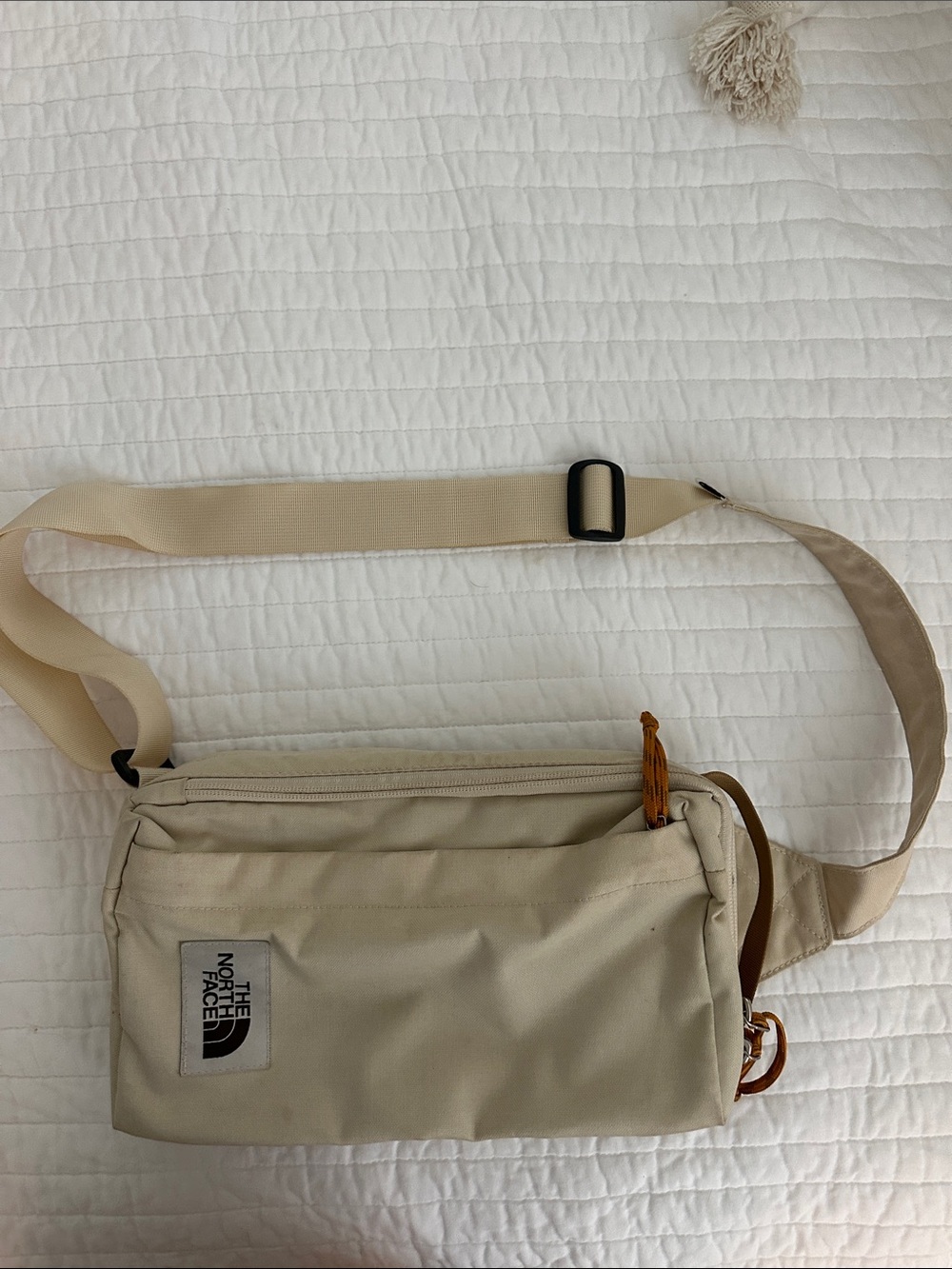 The North Face Beige/Tan Belt Sling Bag